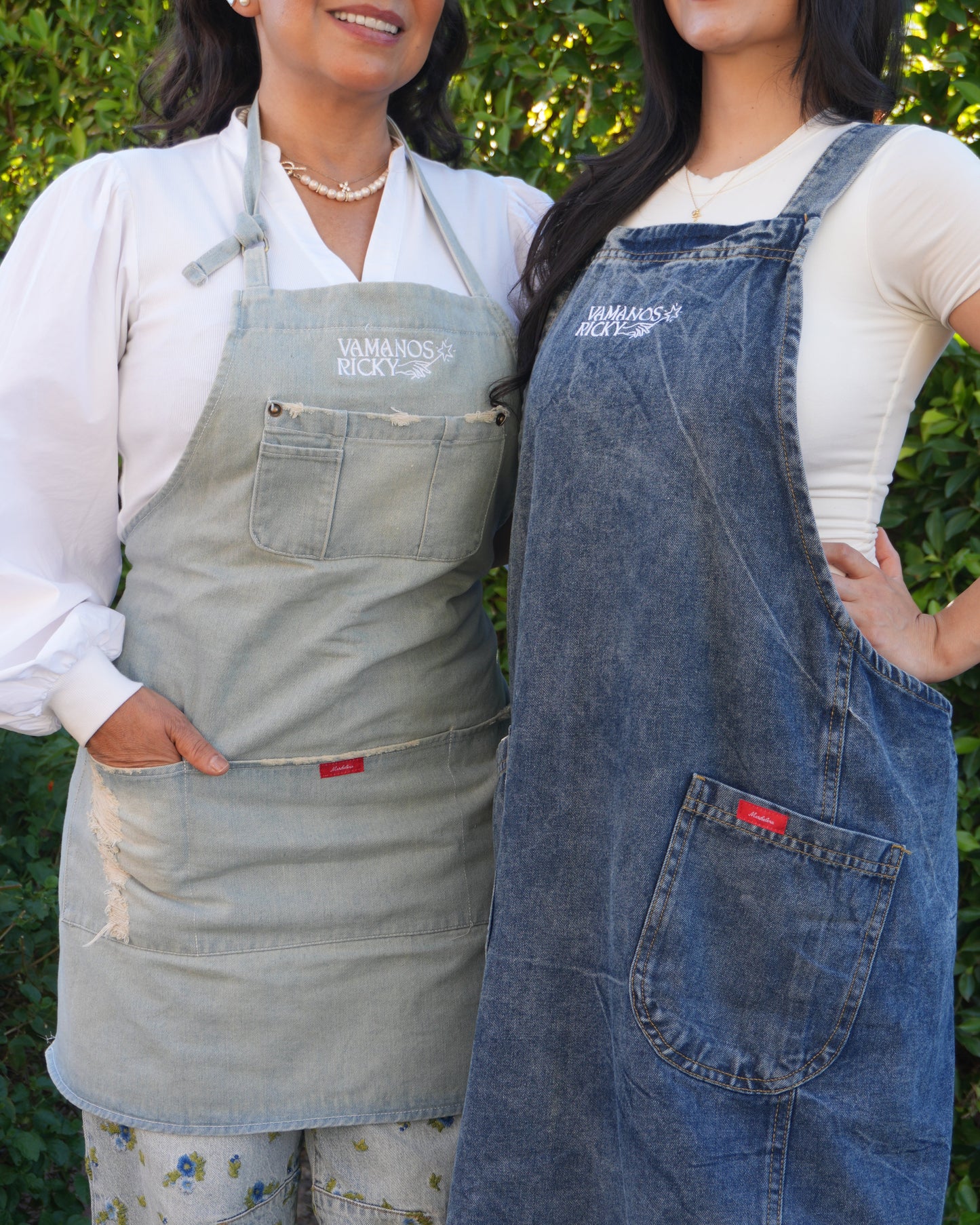 'VAMANOS RICKY' DENIM APRON'S