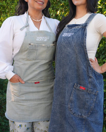 'VAMANOS RICKY' DENIM APRON'S